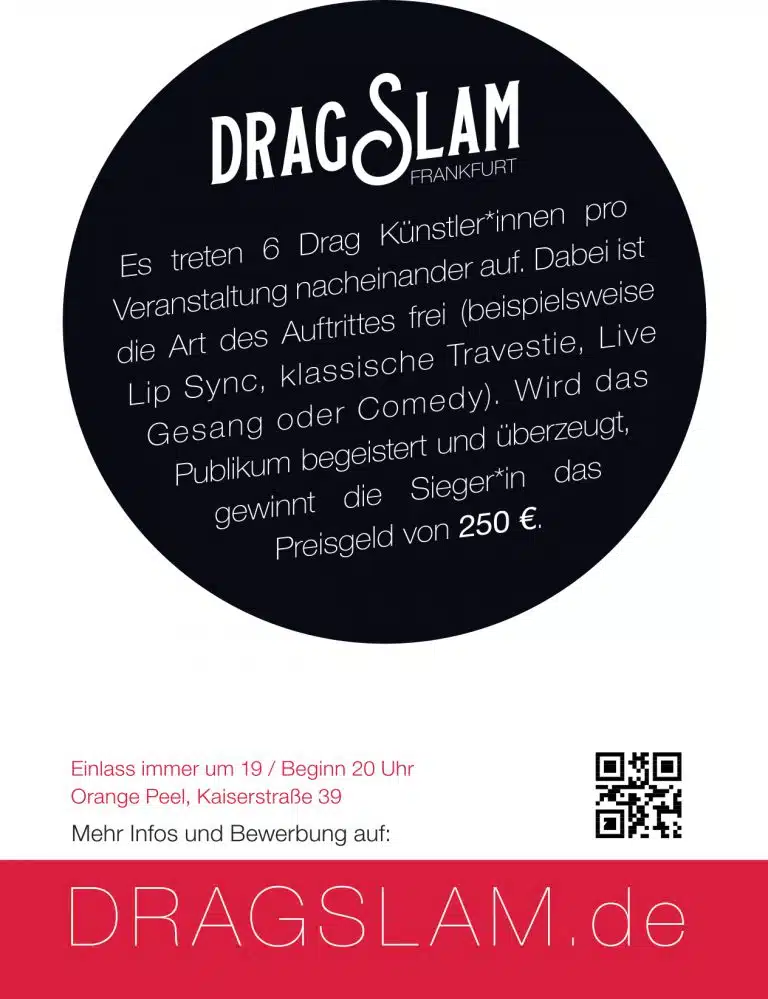 Drag Slam Queen Event Frankfurt Contest Wettbewerb