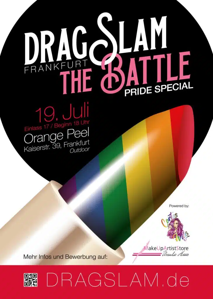 Drag Slam Queen Event Frankfurt dragking dragqueen dragslam pride CSD queer safe space